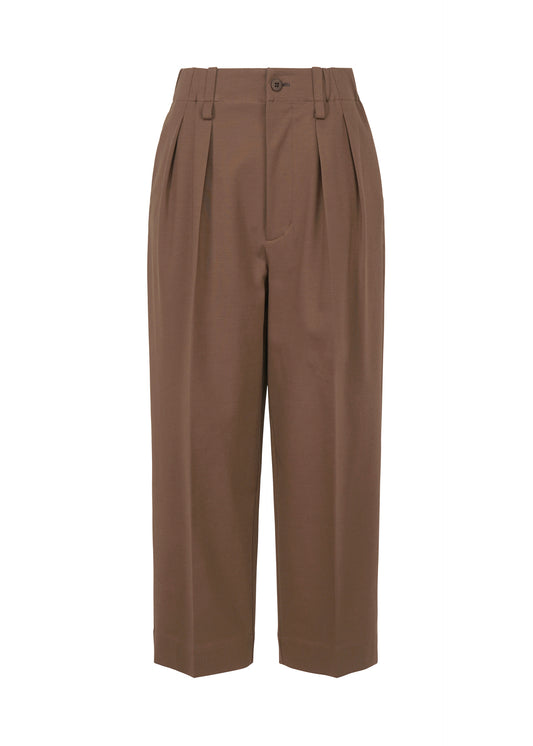 SIMPLE ENSEMBLE、ウィメンズ_パンツ、ブラウン