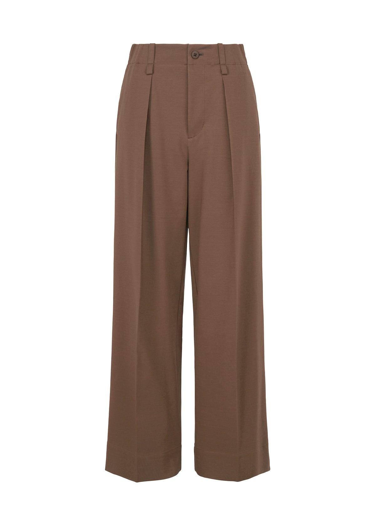 SIMPLE ENSEMBLE、ウィメンズ_パンツ、ブラウン