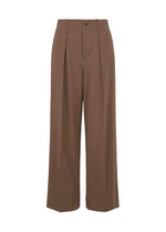 SIMPLE ENSEMBLE、ウィメンズ_パンツ、ブラウン