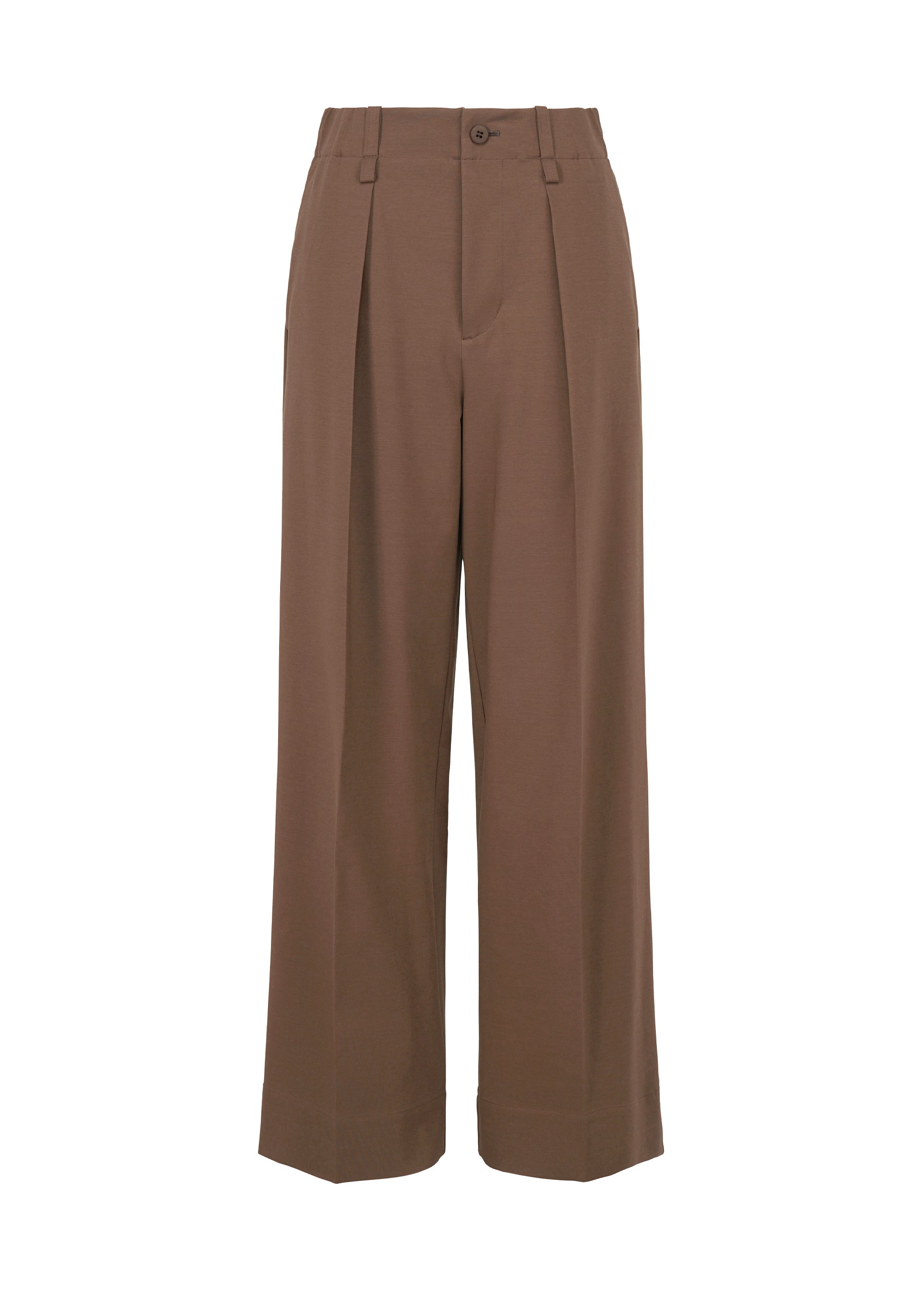 SIMPLE ENSEMBLE、ウィメンズ_パンツ、ブラウン