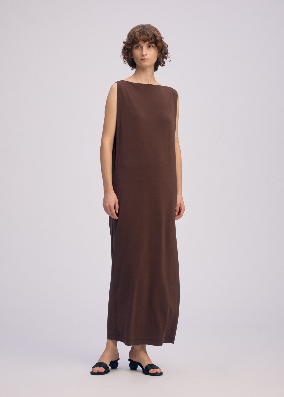 DRAPE JERSEY-66、ウィメンズ_ワンピース、着用画像2