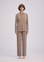 DRAPE JERSEY-66、ウィメンズ_トップス_シャツ、着用画像1