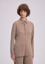 DRAPE JERSEY-66、ウィメンズ_トップス_シャツ、着用画像3