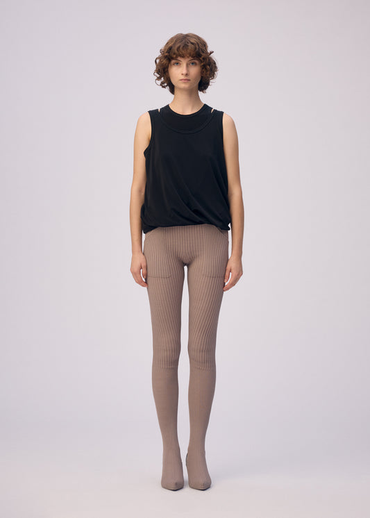DRAPE JERSEY-66、ウィメンズ_トップス_トップ、着用画像1
