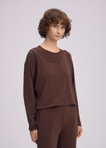 DRAPE JERSEY-66、ウィメンズ_トップス_トップ、着用画像3