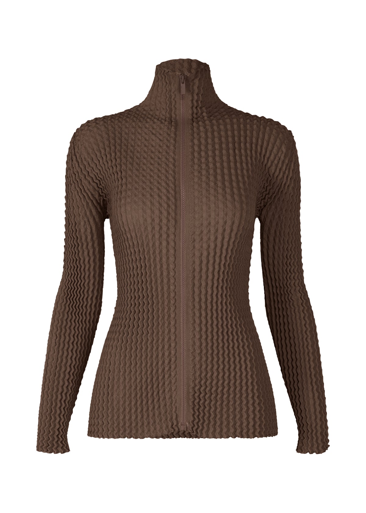 SPONGY-66、ウィメンズ_ニット、ブラウン