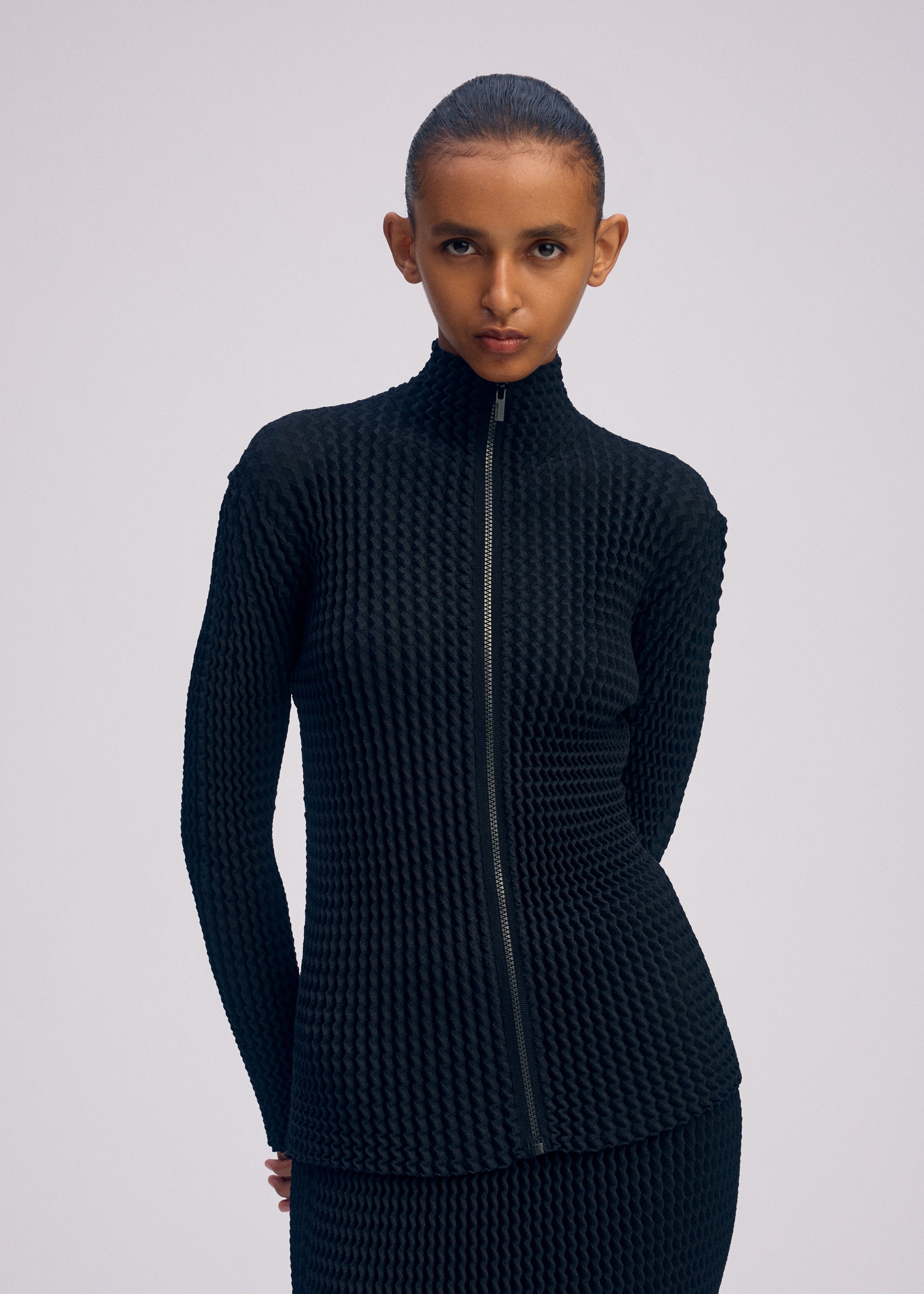 SPONGY BK-66、ウィメンズ_ニット、着用画像3