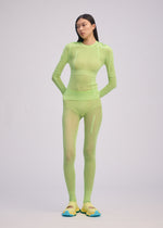 SLITS MESH AP、ウィメンズ_パンツ、着用画像2