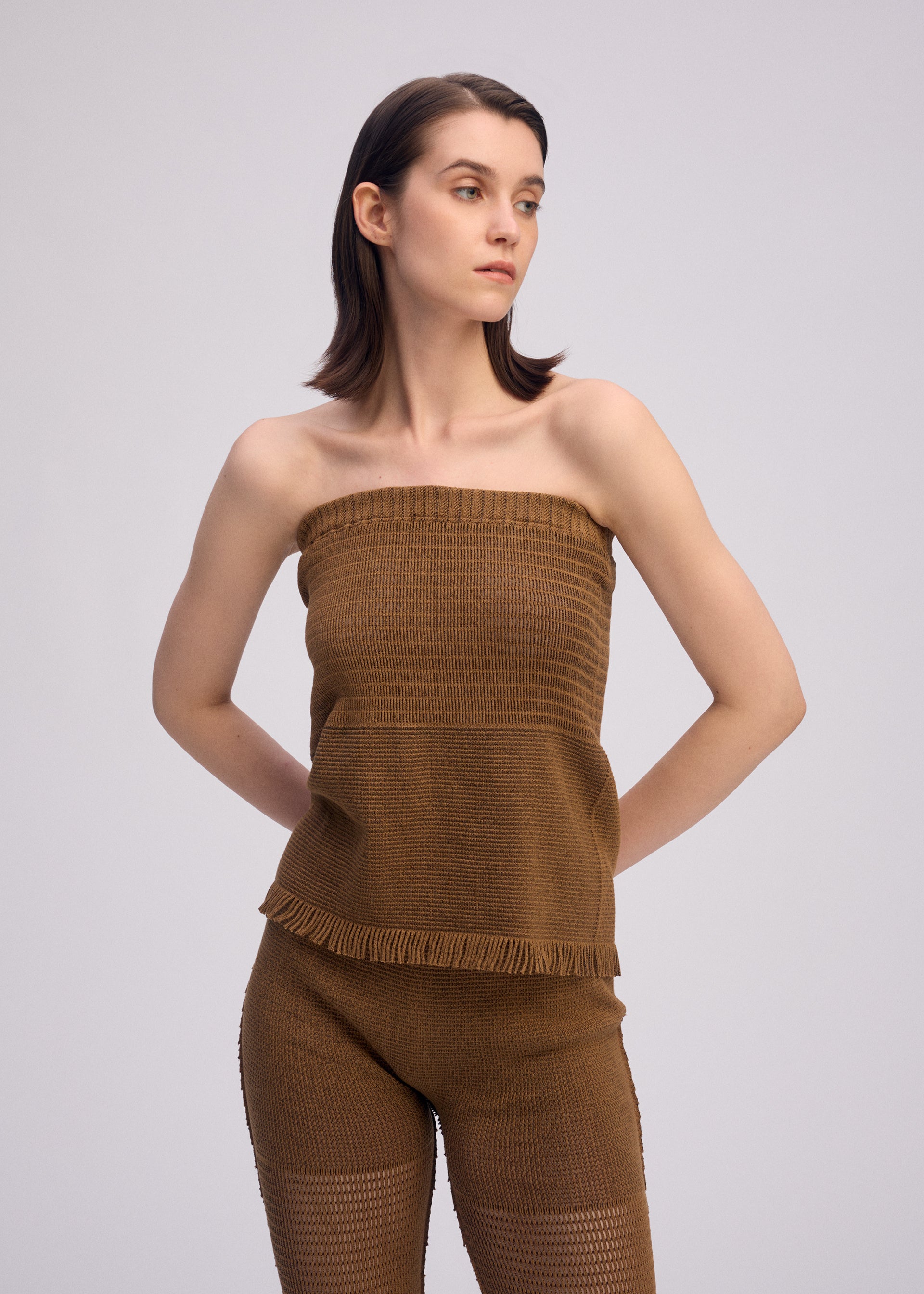 CROCHET AP、ウィメンズ_トップス_トップ、着用画像3