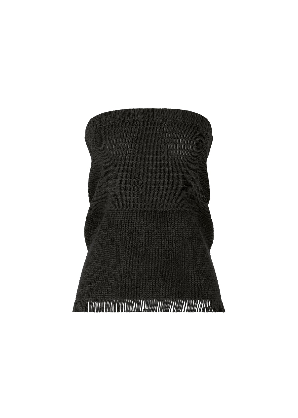 CROCHET AP、ウィメンズ_トップス_トップ、ブラック