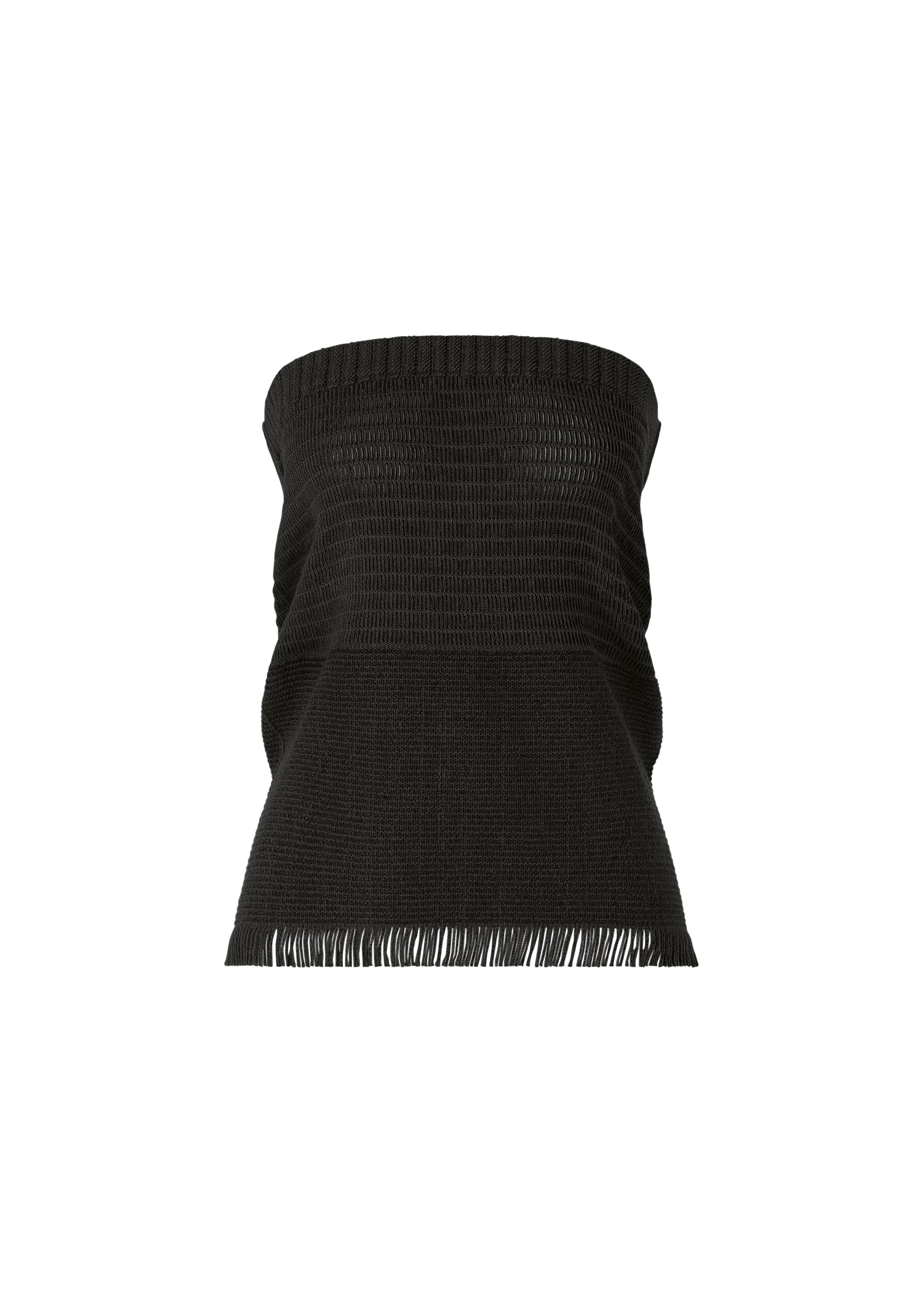 CROCHET AP、ウィメンズ_トップス_トップ、ブラック