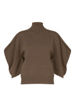 AKIMBO KNIT、ウィメンズ_ニット、ブラウン