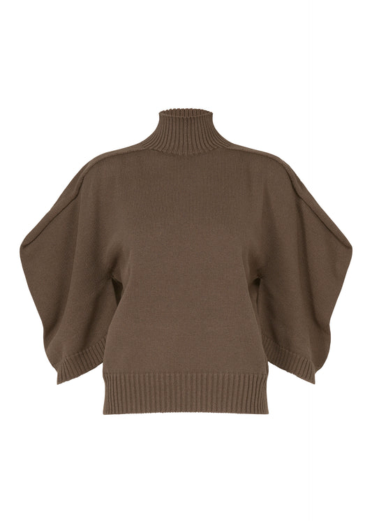 AKIMBO KNIT、ウィメンズ_ニット、ブラウン