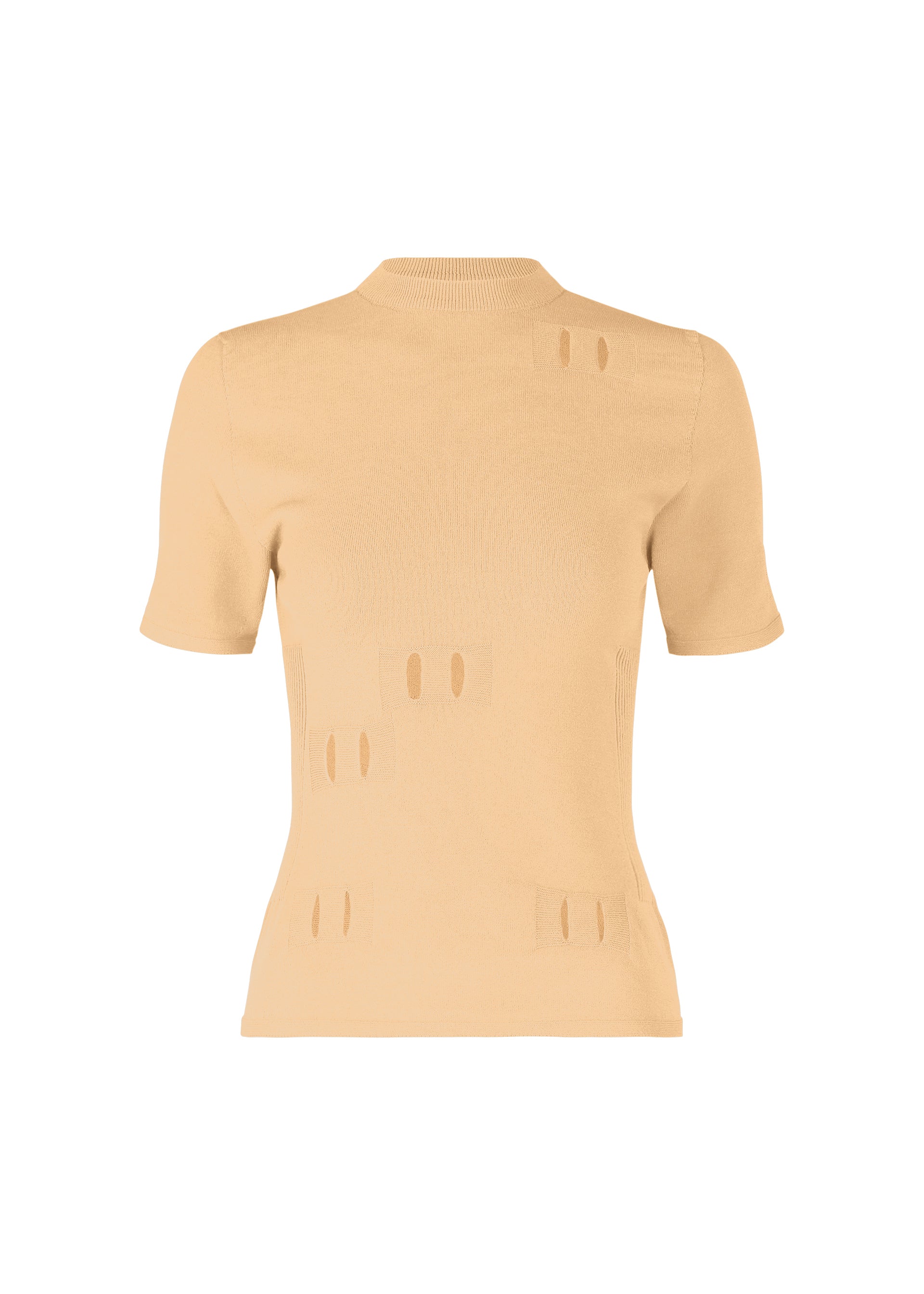 ISSEYMIYAKE(イッセイミヤケ) チュニック サイズ2 M レディース美品  - ベージュ 半袖/ニット 楽天市場】チュニック（ブランドイッセイミヤケ）（ワンピース