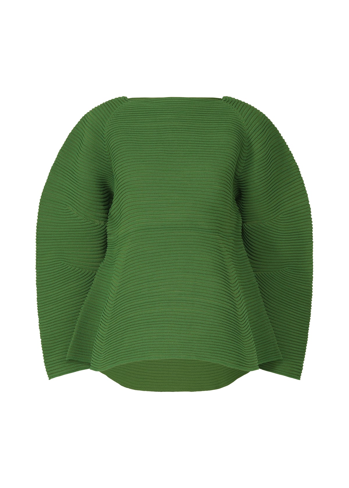 CORRUGATED KNIT、ウィメンズ_ニット、グリーン