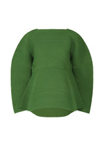 CORRUGATED KNIT、ウィメンズ_ニット、グリーン