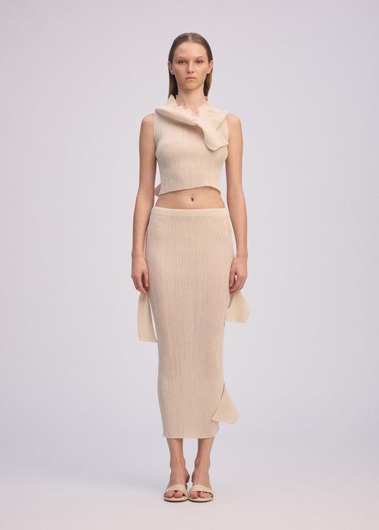 ADVENTITIOUS：HIGH-NECKS、ウィメンズ_ニット、着用画像1