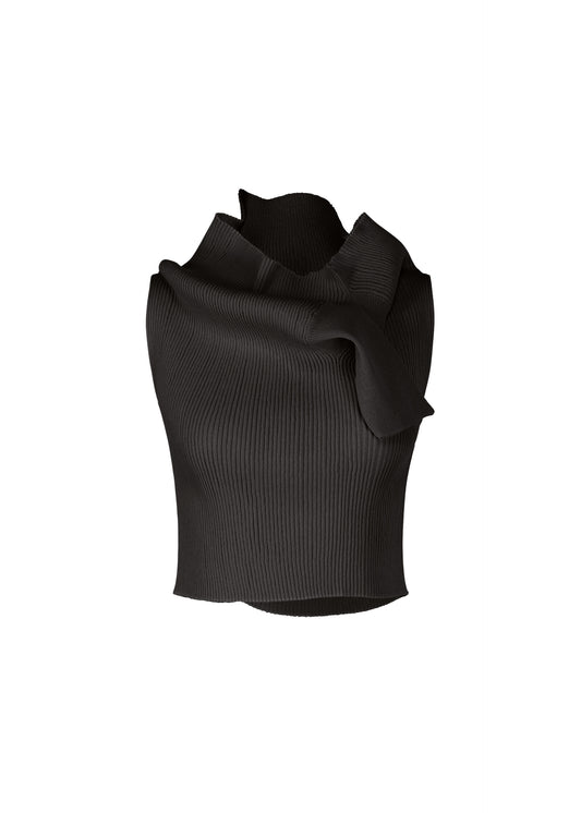 ADVENTITIOUS：HIGH-NECKS、ウィメンズ_ニット、グレー