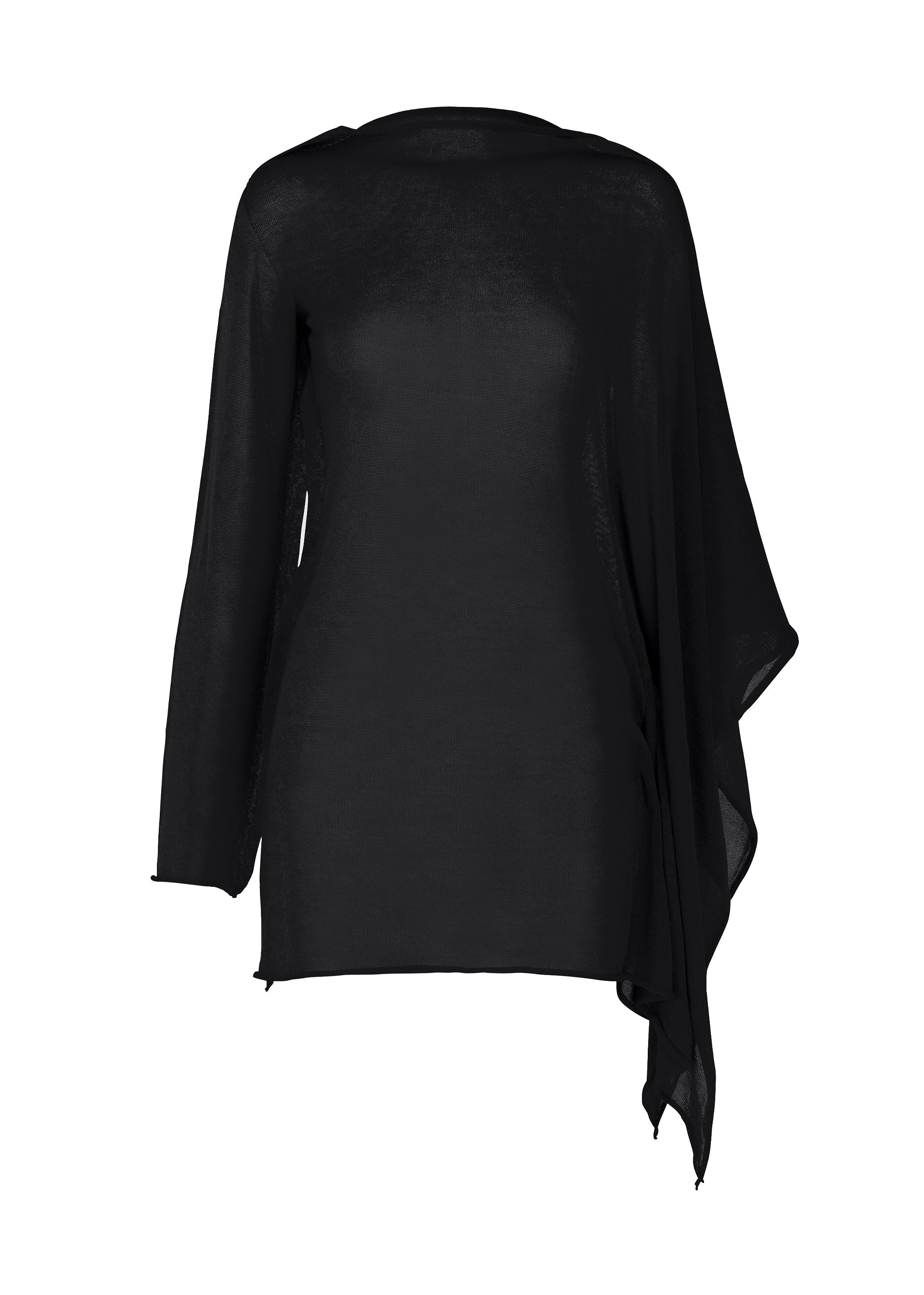CONCEALED KNIT、ウィメンズ_ニット、ブラック