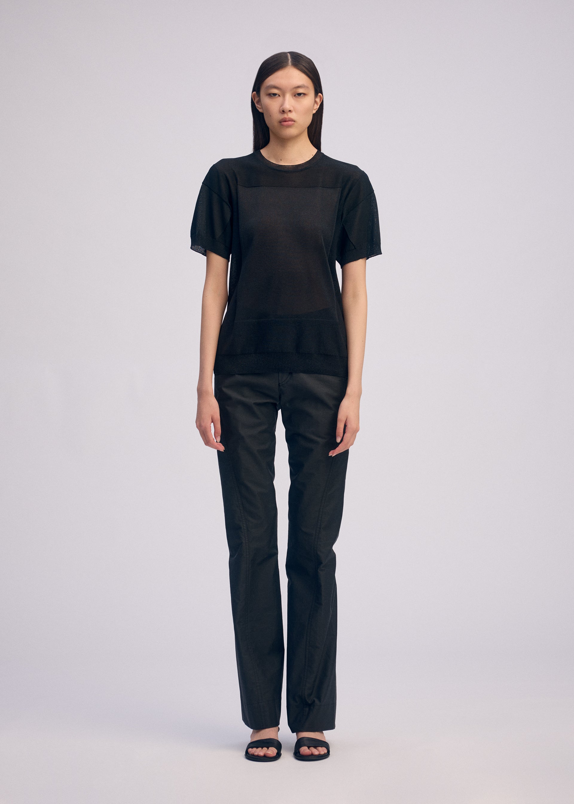 PAPIER KNIT、ウィメンズ_ニット、着用画像1