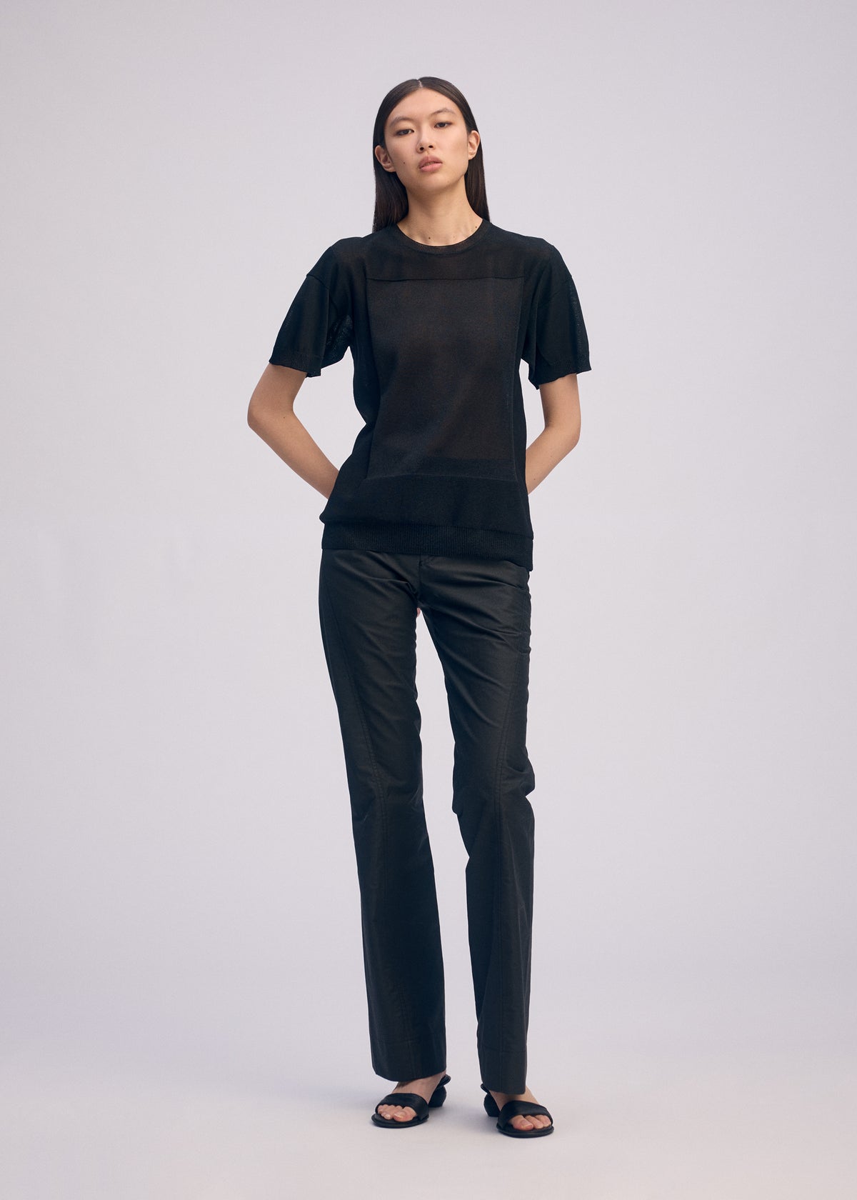 PAPIER KNIT、ウィメンズ_ニット、着用画像2