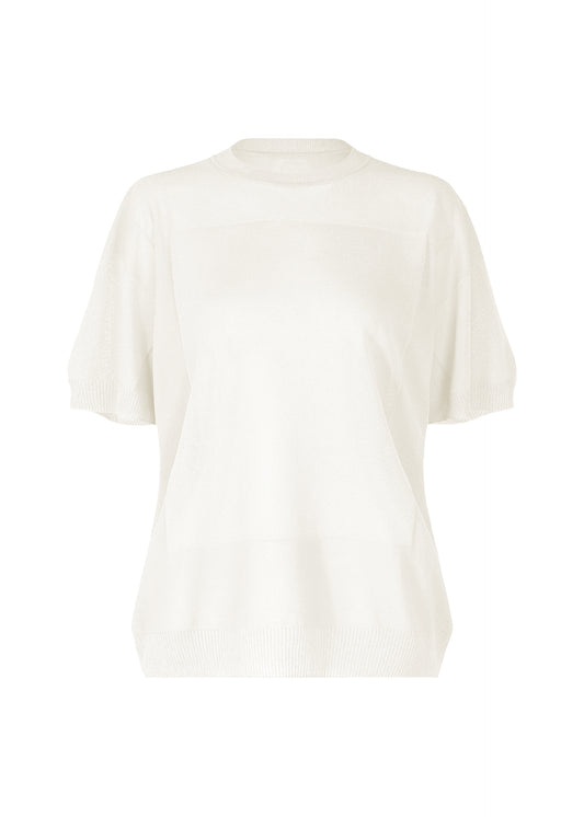 PAPIER KNIT、ウィメンズ_ニット、ホワイト