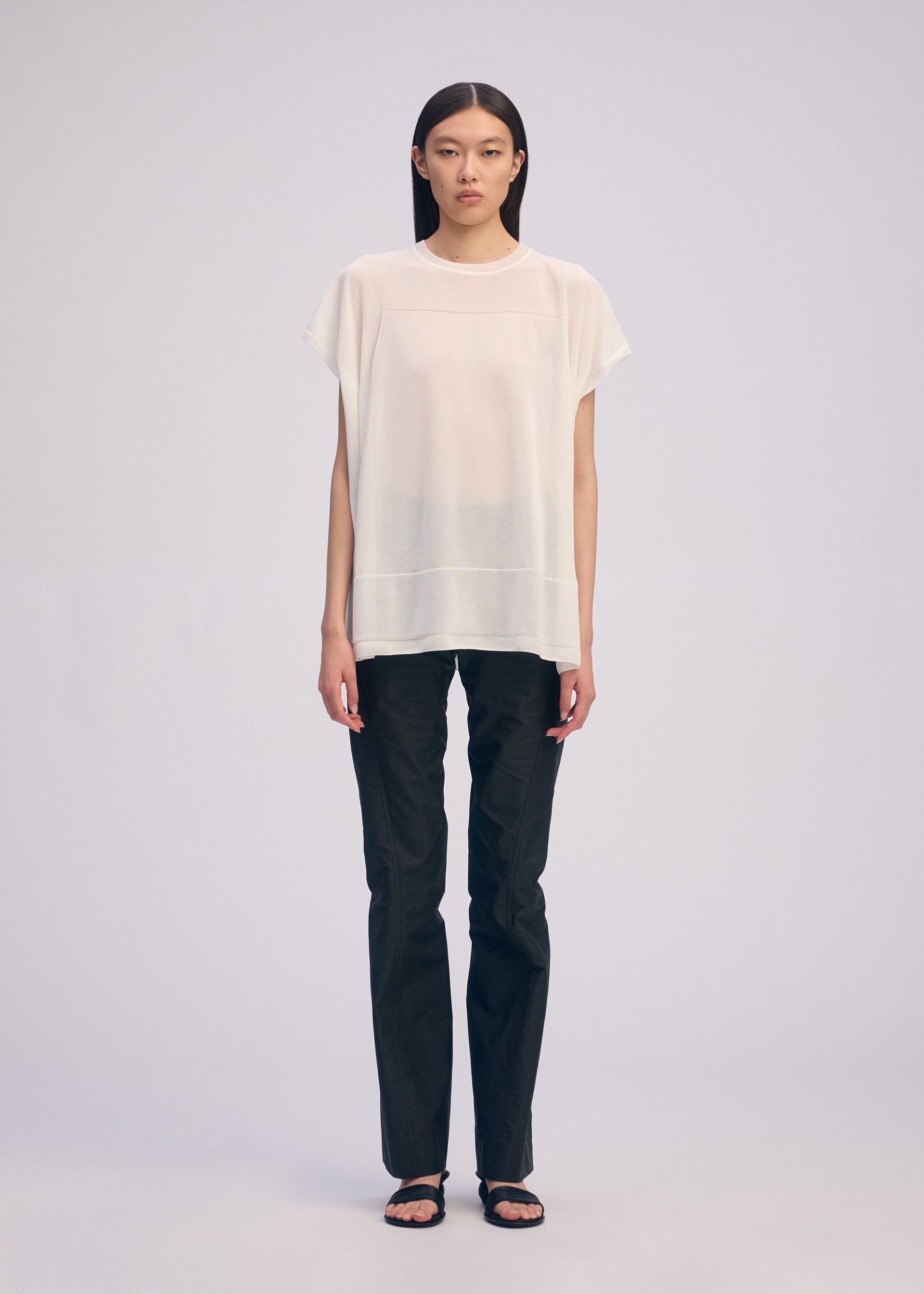 PAPIER KNIT、ウィメンズ_ニット、着用画像1