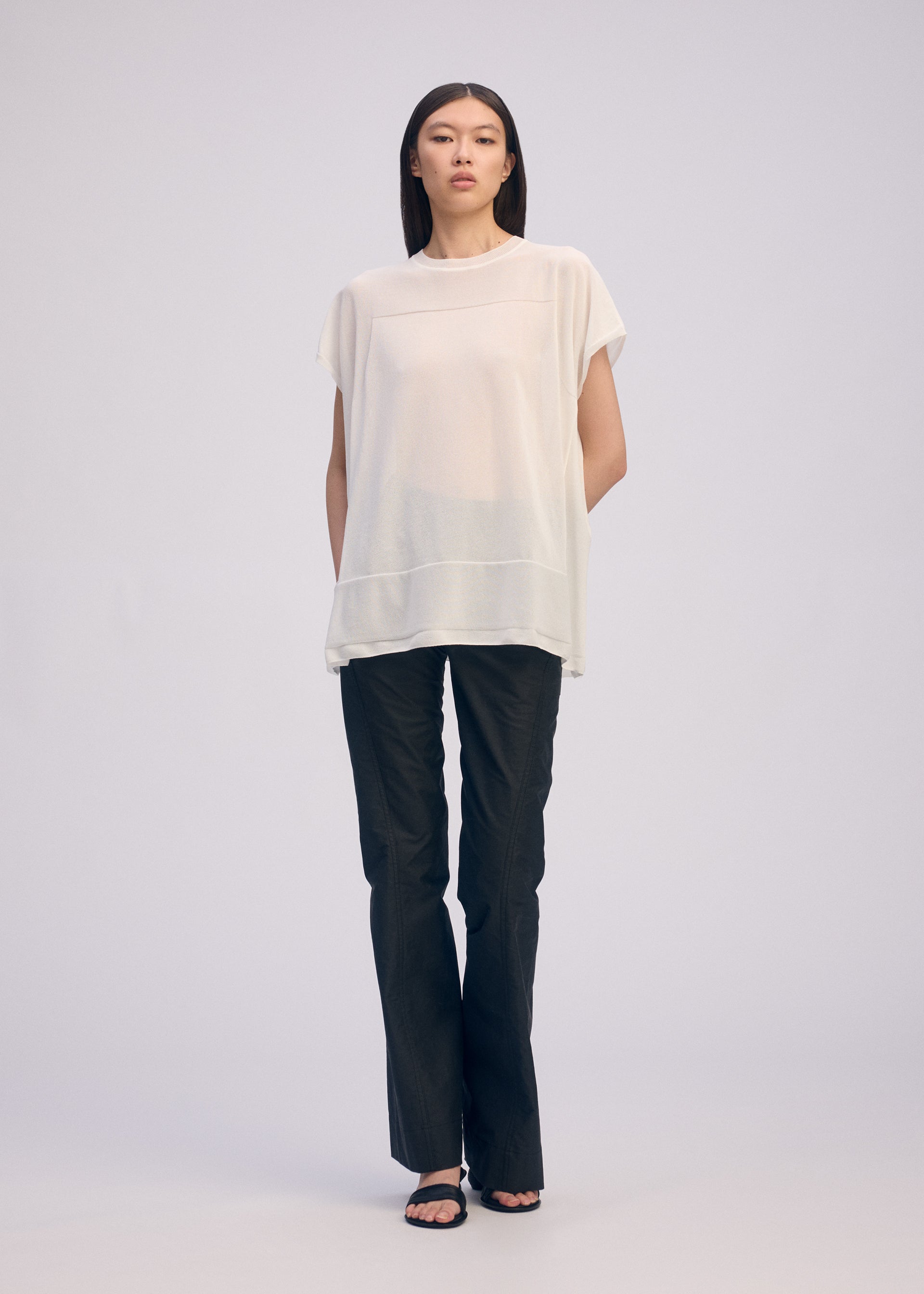 PAPIER KNIT、ウィメンズ_ニット、着用画像2
