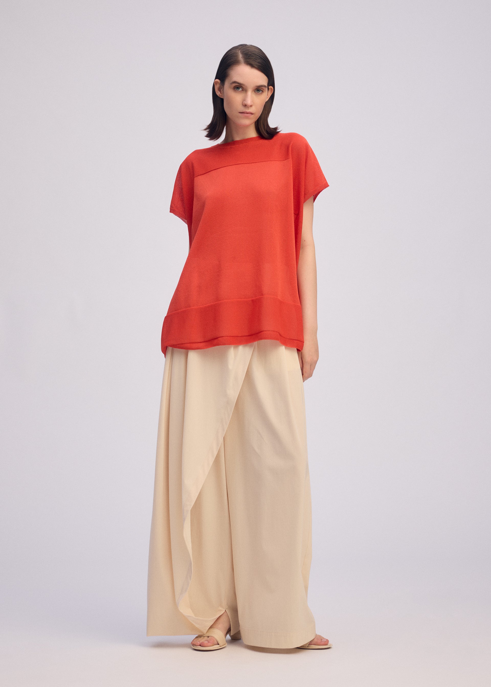 PAPIER KNIT、ウィメンズ_ニット、着用画像4
