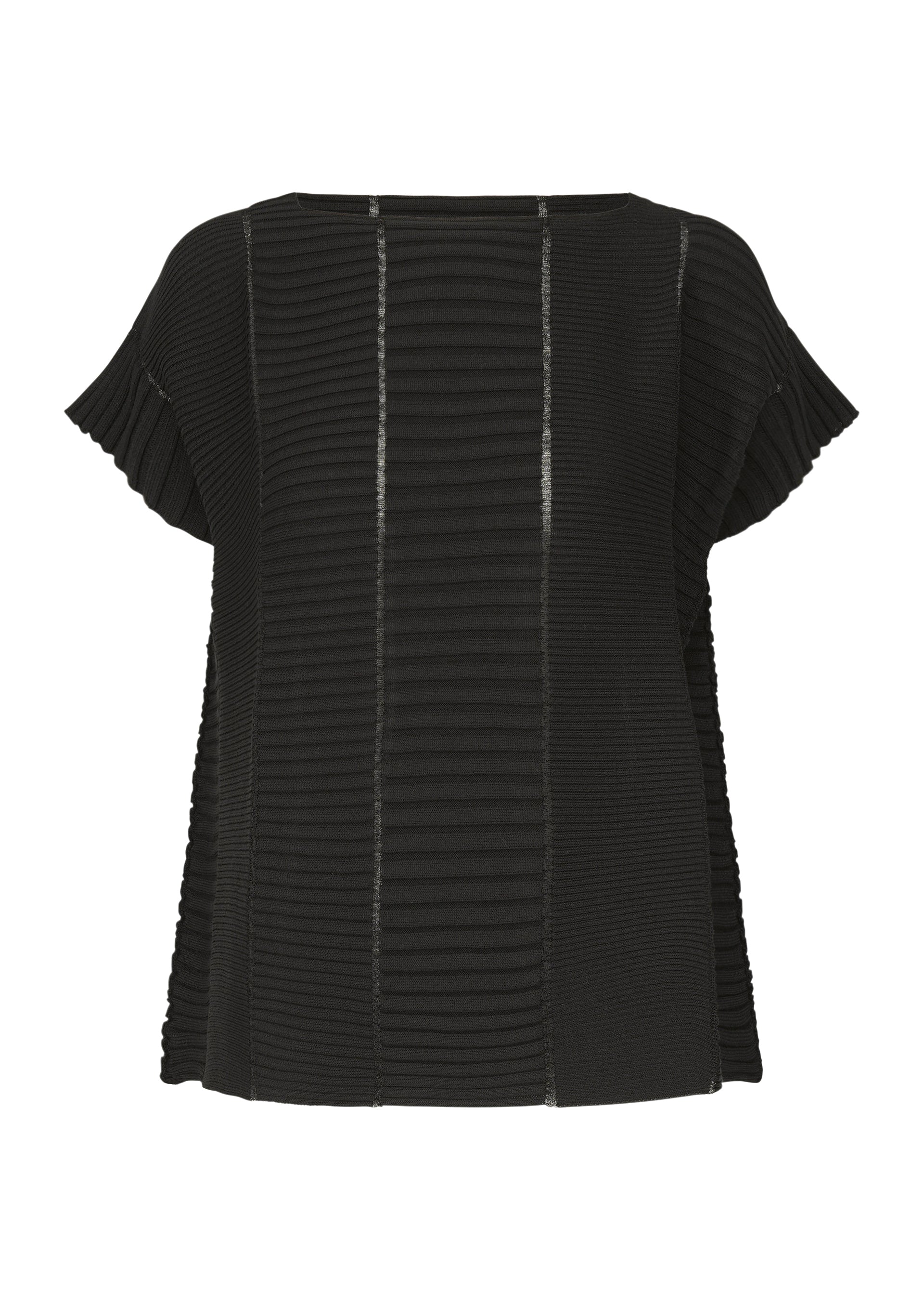 COLUMN KNIT、ウィメンズ_ニット、ブラック