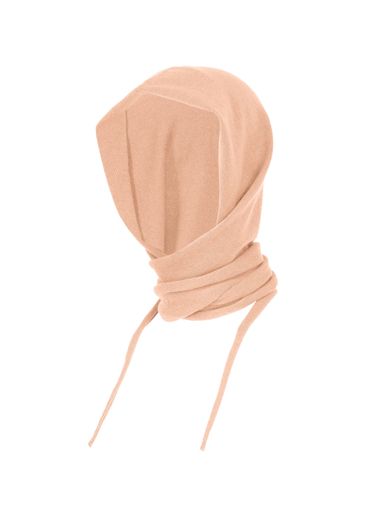 SILK CASHMERE KNIT BALACLAVA、アクセサリー&その他_帽子、ピンク