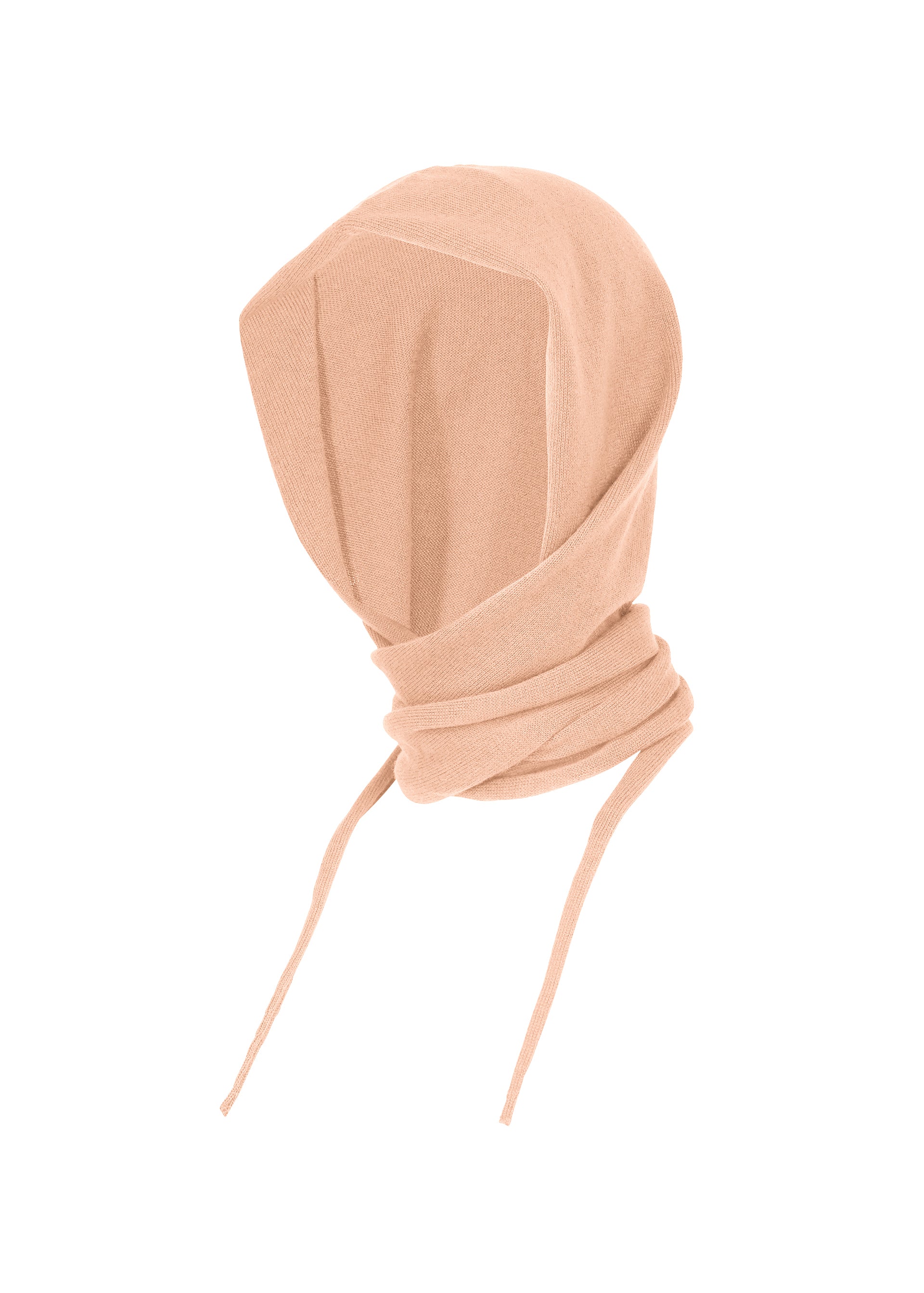 SILK CASHMERE KNIT BALACLAVA、アクセサリー&その他_帽子、ピンク