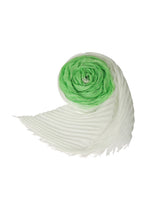 GRADATION RAMIE PLEATS STOLE、アクセサリー&その他_ストール、カーキ
