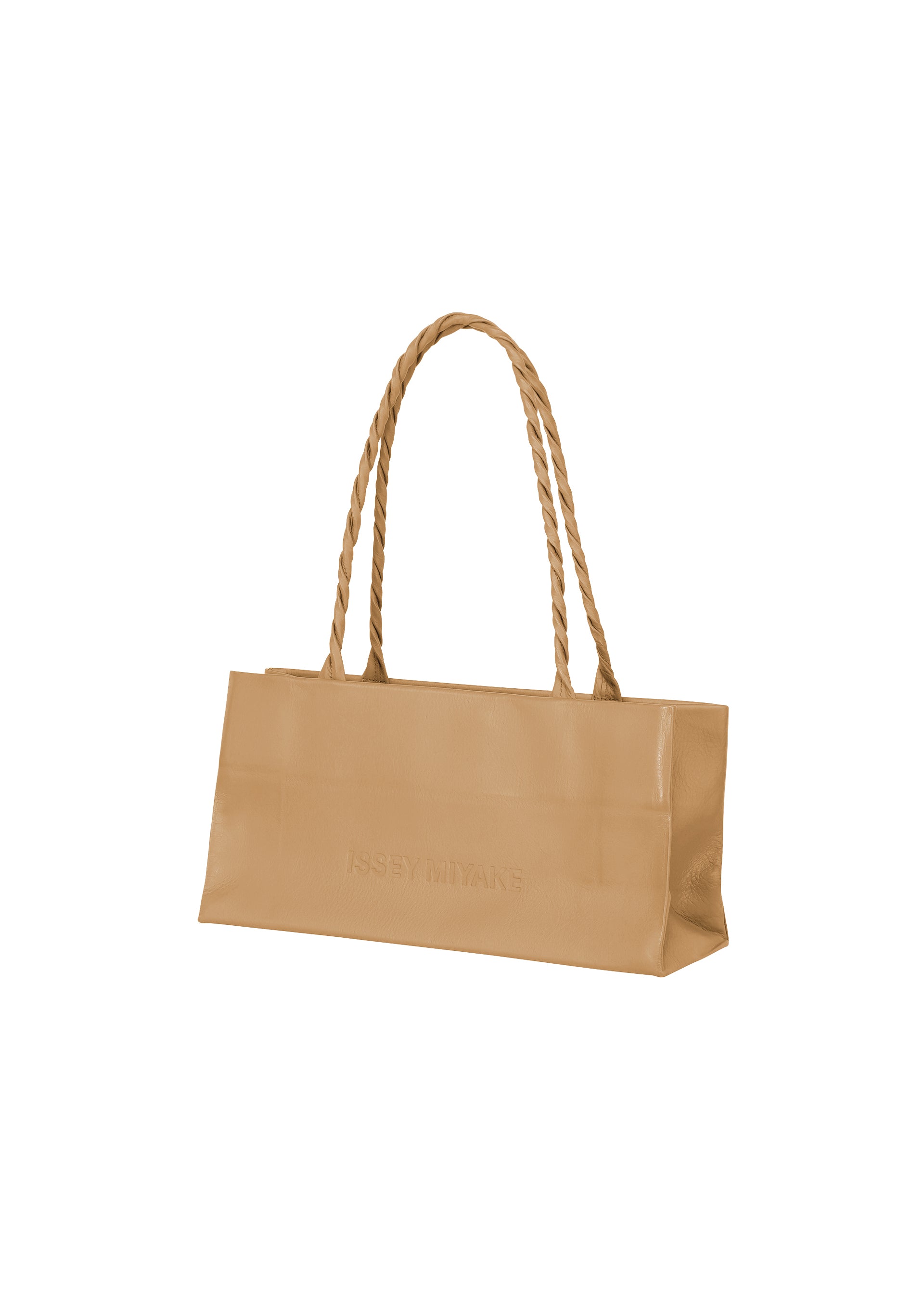 PAPER BAG(LEATHER)、バッグ&財布_ハンドバッグ、ベージュ