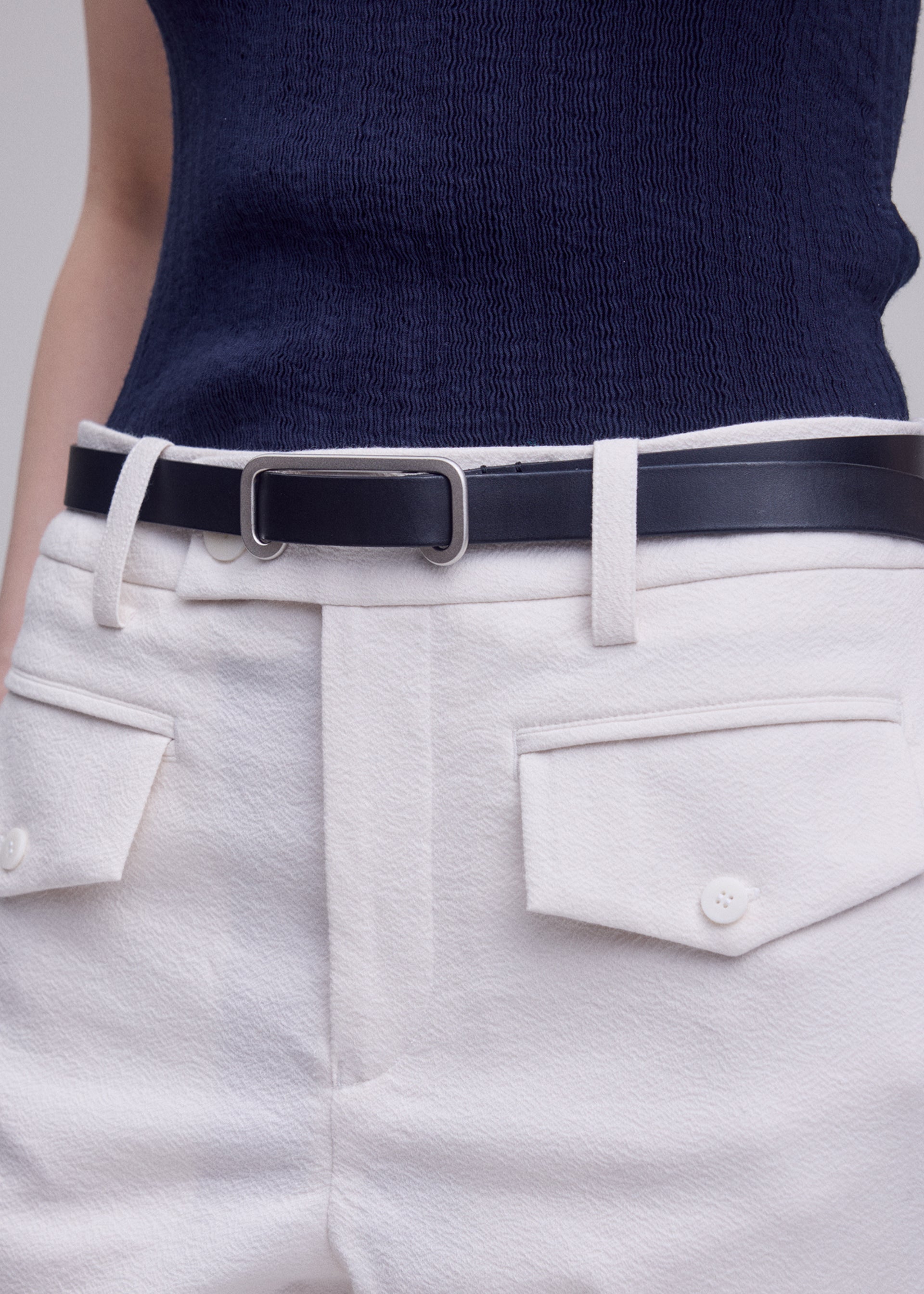 SOLID LEATHER BELT – isseymiyake.com