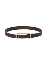 SOLID LEATHER BELT、アクセサリー&その他_アクセサリー、ブラウン