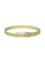 SOLID LEATHER BELT、アクセサリー&その他_アクセサリー、イエロー