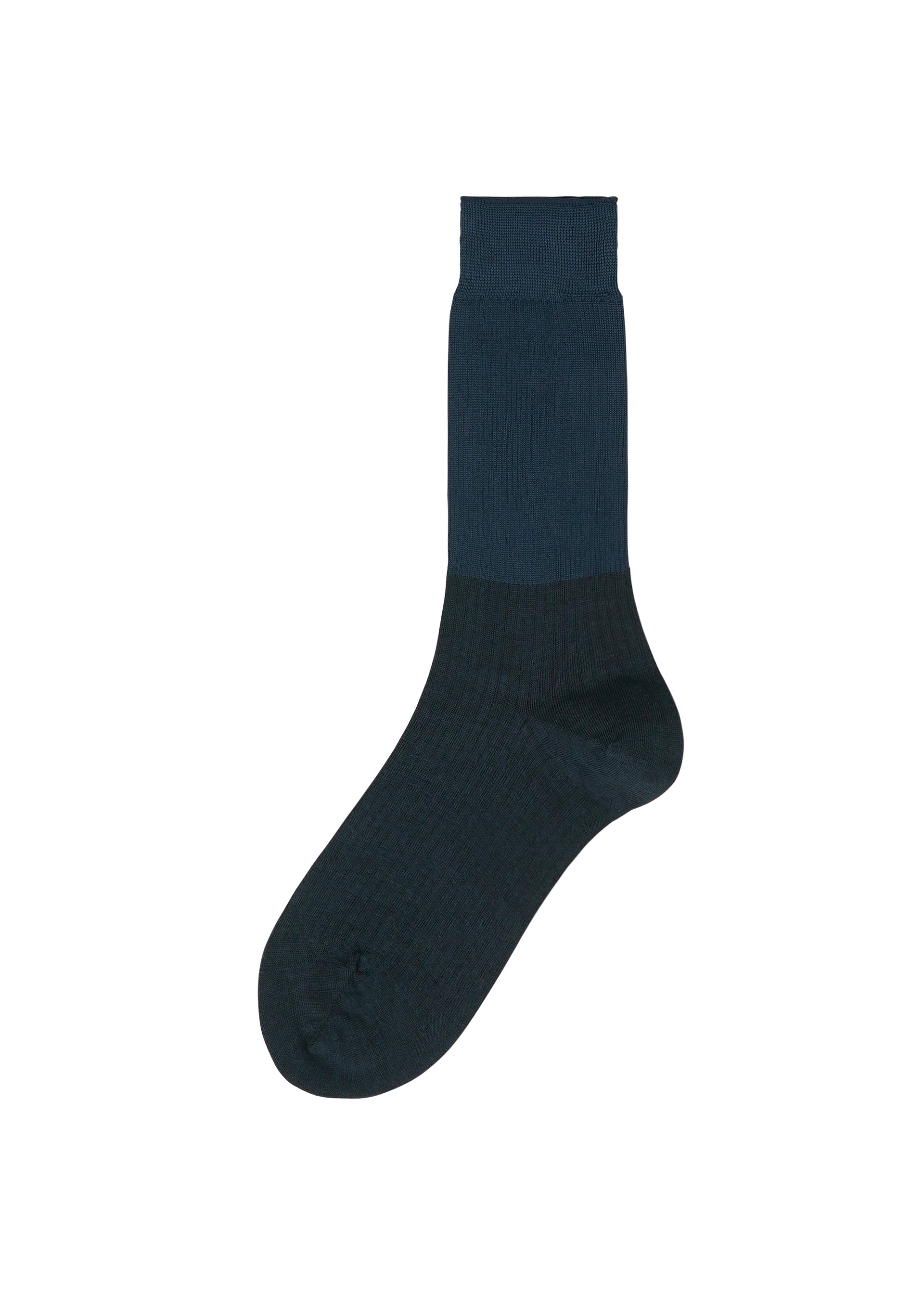 SHEER RIB SOCKS、アクセサリー&その他_レッグウェア&シューズ、ネイビー