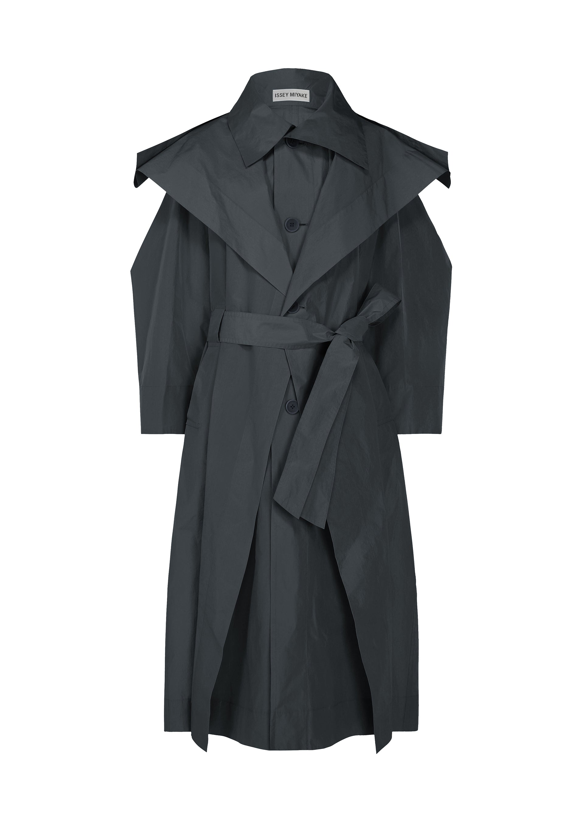 ISSEY MIYAKE ブラック ロングコート CORRELATION – isseymiyake.com