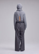 LUSTROUS WOOL PANTS、ウィメンズ_パンツ、着用画像2