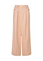 LUSTROUS WOOL PANTS、ウィメンズ_パンツ、ピンク