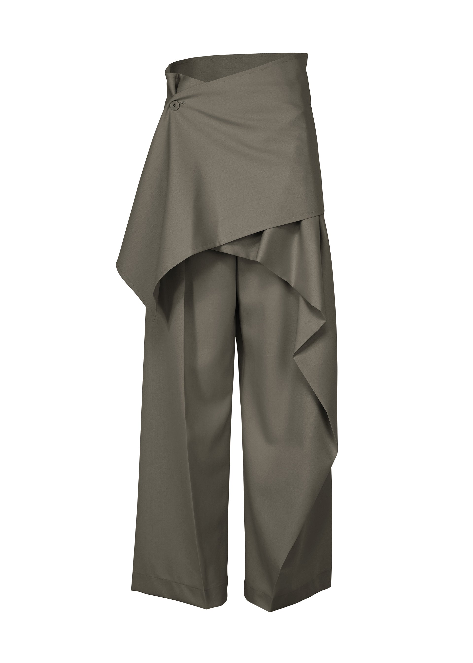 LUSTROUS WOOL PANTS – isseymiyake.com