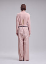 LUSTROUS WOOL PANTS、ウィメンズ_パンツ、着用画像2