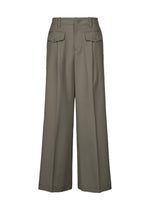 LUSTROUS WOOL PANTS