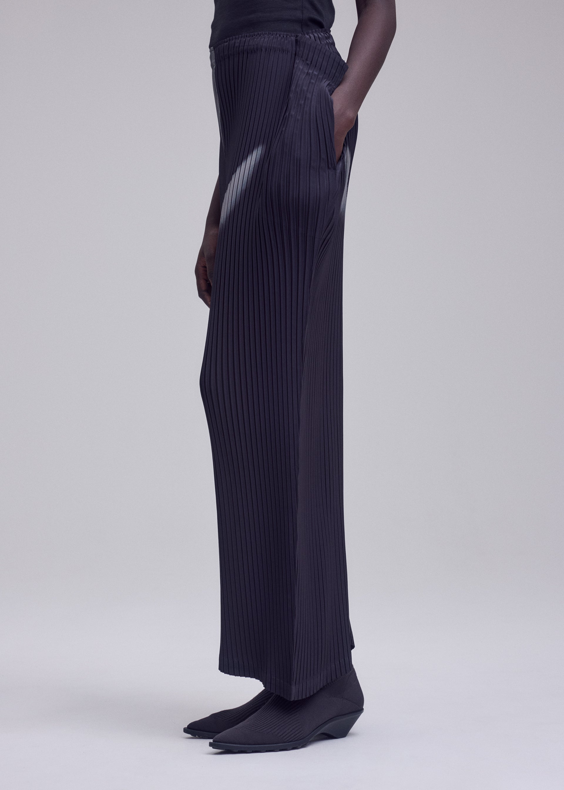 HANDS OF LOVER PLEATS、ウィメンズ_パンツ、着用画像3