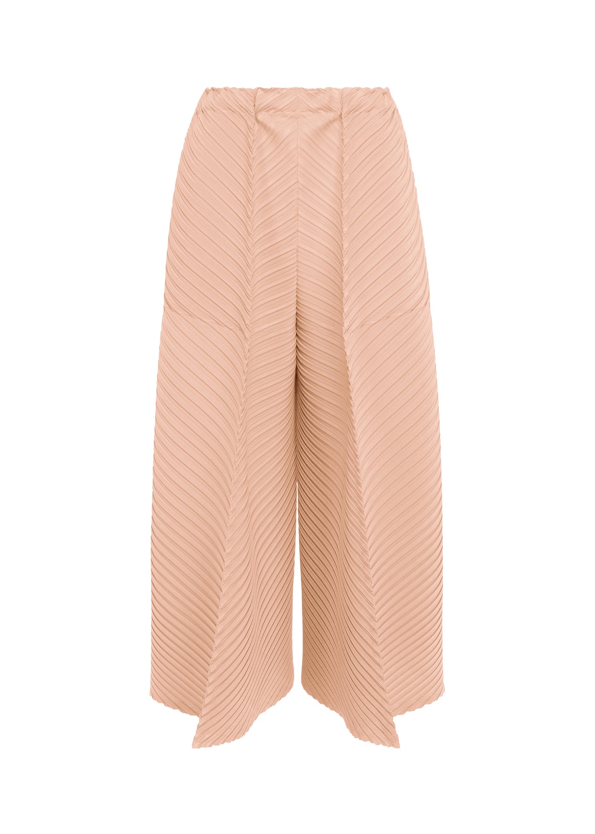 TUBULAR PLEATS、ウィメンズ_パンツ、ピンク