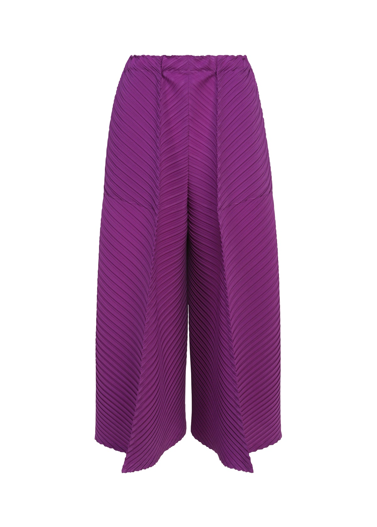 TUBULAR PLEATS、ウィメンズ_パンツ、パープル