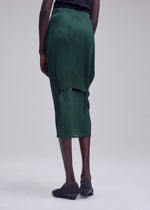 SHEER SLIT PLEATS、ウィメンズ_スカート、着用画像4