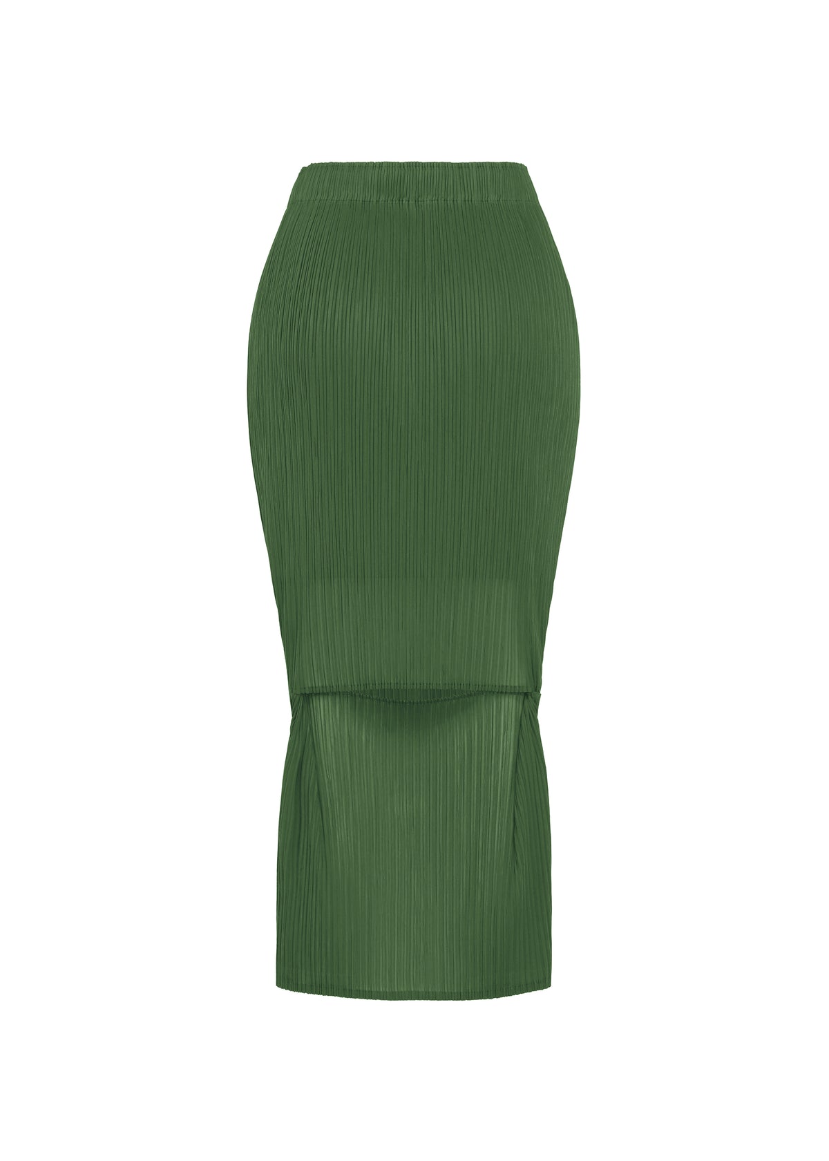 SHEER SLIT PLEATS、ウィメンズ_スカート、ディテール画像1
