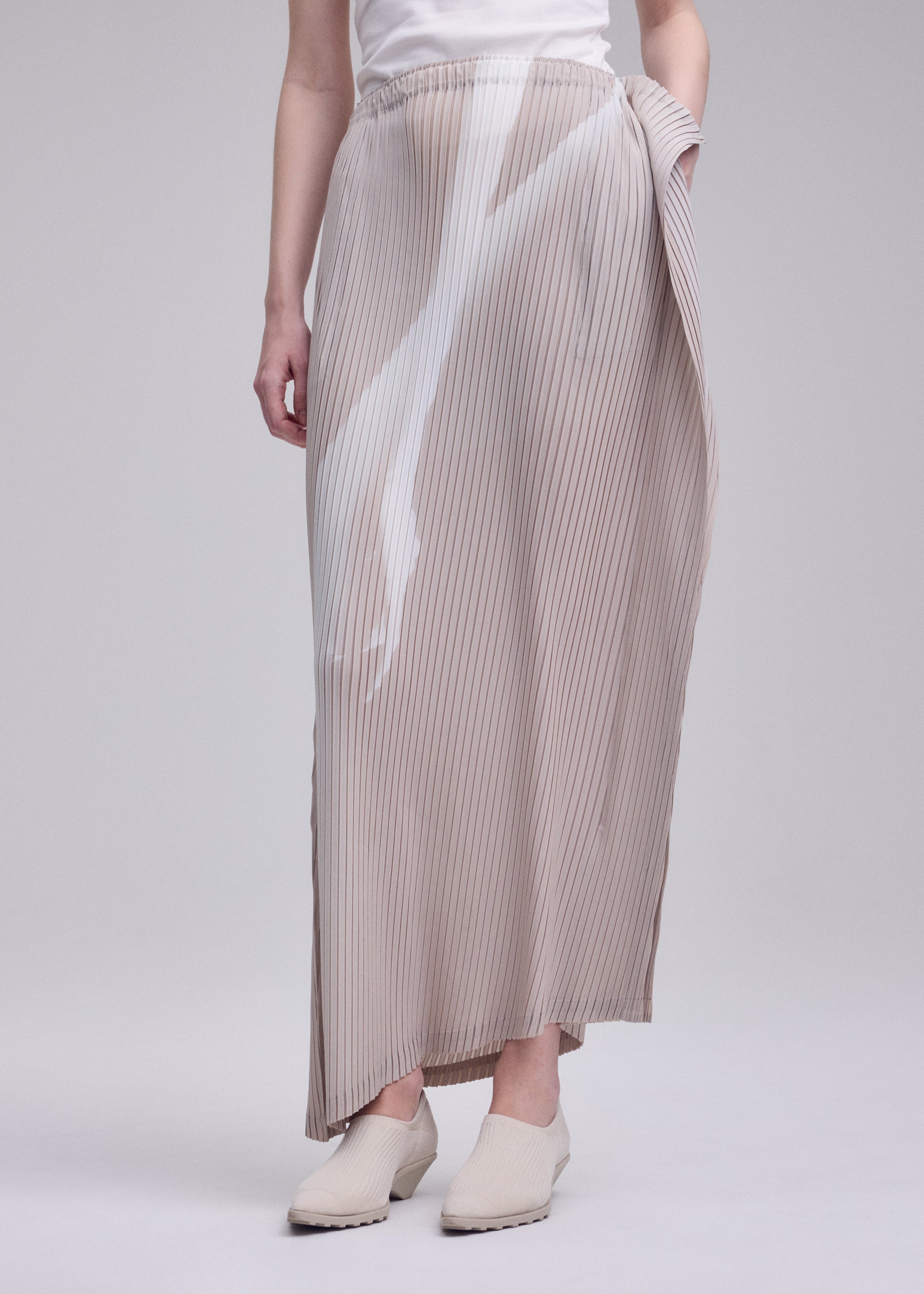 HANDS OF LOVER PLEATS、ウィメンズ_スカート、着用画像3